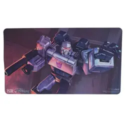 NEW Megatron Blightsteel Colossus PLAYMAT MTG Secret Lair Transformers Two Sided - Image 2