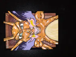 Mtg Hand Painted Altered Art Firebolt Pokemon Charizard Art Work - Image 1