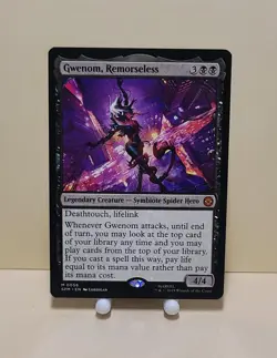 MTG - Spider-man MARVEL UNIVERSE - Gwenom, Remorseless M 0056 - Image 1