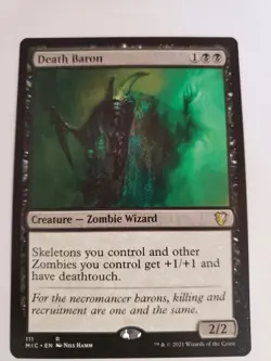 Death Baron Commander: Innistrad: Midnight Hunt Regular - Image 1