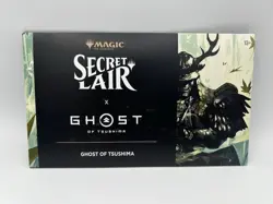 MTG Secret Lair X Playstation Ghost Of Tsushima Sealed Non Foil - Image 1