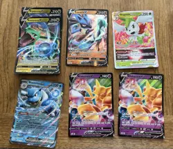 Pokemon TCG Jumbo Cards Lot Of 7 - Image 1