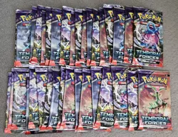 Pokemon Card Bundle Temporal Forces With Holos And Rares 360+ Cards - Image 1