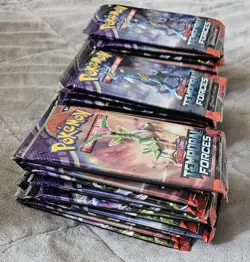 Pokemon Card Bundle Temporal Forces With Holos And Rares 360+ Cards - Image 3