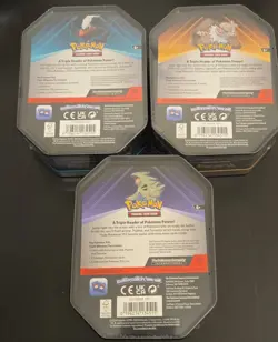 Pokemon TCG Triple Whammy Tin Set of Darkrai, Tyranitar & Slaking (Sealed) - Image 2