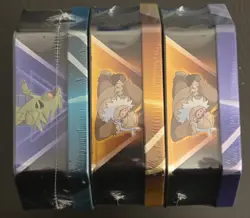 Pokemon TCG Triple Whammy Tin Set of Darkrai, Tyranitar & Slaking (Sealed) - Image 3