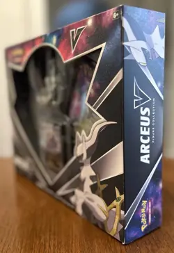 Pokemon Arceus V Figure Collection Box Card Collection Factory Sealed 820650850165 - Image 3