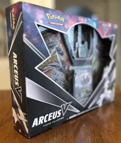 Pokemon Arceus V Figure Collection Box Card Collection Factory Sealed 820650850165 - Image 4