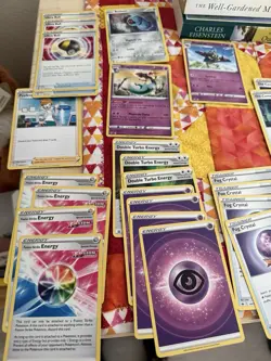 Slightly modified Pokemon V battle deck with Mew - Image 3