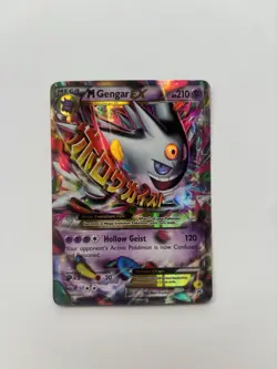 Pokemon TCG Mega M Gengar EX XY166 Black Star Promo - Image 1