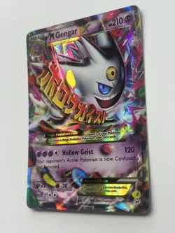 Pokemon TCG Mega M Gengar EX XY166 Black Star Promo - Image 4