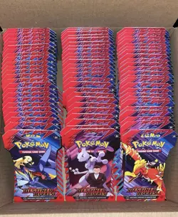 Lot of 75: Pokemon Destined Rivals Sleeved Booster Packs Factory Sealed - Image 1