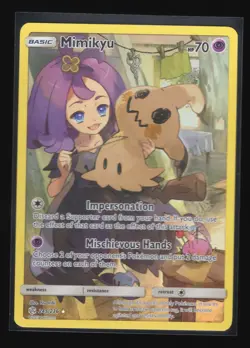 Pokemon TCG Mimikyu 245/236 Secret Rare Cosmic Eclipse - Image 1