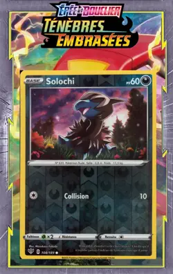 Solochi Reverse-EB03:Tenebres Embrasees- 108/189 - Carte Pokemon Neuve Francaise - Image 1