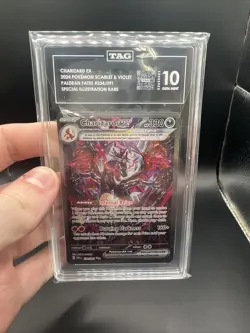 TAG 10 Charizard ex 234/091 Pokemon Paldean Fates Special Illustration Rare 2024 - Image 5