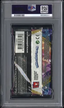 PSA 10 Gem Mint Pokemon Sword & Shield Base Foil Booster Pack Zamazenta - Image 2