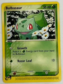 Bulbasaur 39/95 Pokemon 2004 Team Magma vs Team Aqua Near Mint Common Card - Image 2