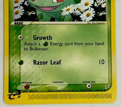 Bulbasaur 39/95 Pokemon 2004 Team Magma vs Team Aqua Near Mint Common Card - Image 4