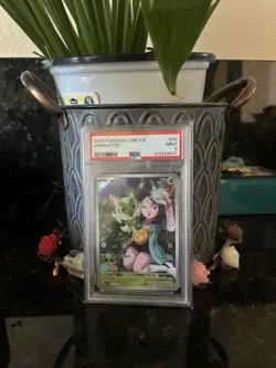 2025 POKEMON SIMPLIFIED CHINESE CBB1 C #09 SPRIGATITO PSA 9 - Image 1