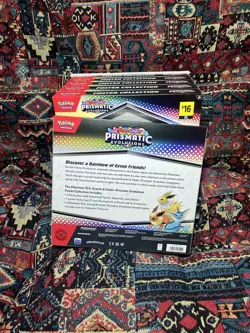 Pokemon TCG SV8.5 Prismatic Evolutions Poster Collection Box Lot of 6 - Image 2