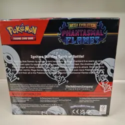 PREORDER Pokemon Mega Evolution Phantasmal Flames Booster Display Box (36 Packs) - Image 2