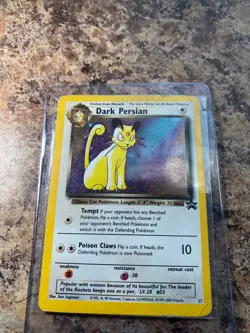 2000 Pokemon Sm Promo Dark Persian Nintendo Magazine Holo No Hp Error - Image 3
