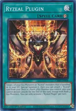 Yugioh! Ryzeal Plugin - CRBR-EN008 - Super Rare - 1st Edition Near Mint, English - Image 1