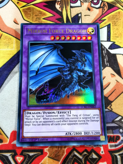 Mirror Force Dragon lckc-en062 1st Edition (NM) Ultra Rare Yu-Gi-Oh! - Image 1