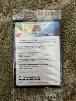 Pikachu SVP190 - S&V World Championship 2024 Promo Pokemon Card - Sealed - Image 2
