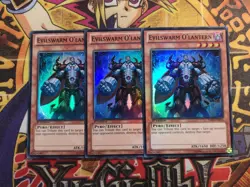 3 x Evilswarm O'lantern ha07-en014 1st Edition (VG) Super Rare Yu-Gi-Oh! - Image 1