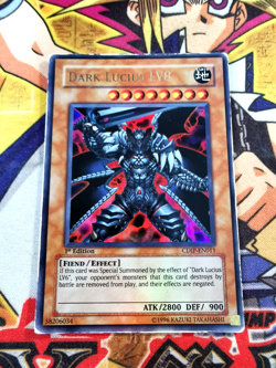 Dark Lucius LV8 cdip-en011 1st Edition (MP) Ultra Rare Yu-Gi-Oh! - Image 1