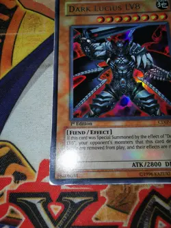 Dark Lucius LV8 cdip-en011 1st Edition (MP) Ultra Rare Yu-Gi-Oh! - Image 4
