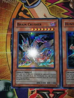 Brain Crusher/Masked Chopper/Owl gx03-en001/02/03 (NM/VLP) Super Rare Yu-Gi-Oh! - Image 2