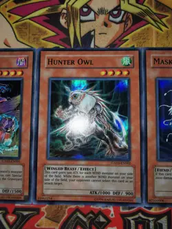 Brain Crusher/Masked Chopper/Owl gx03-en001/02/03 (NM/VLP) Super Rare Yu-Gi-Oh! - Image 3