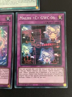 *Euro* Maliss C GWC-06 + TB-11 + Mirror - CRBR-EN023 - Super Rare - EU - LP - Image 3