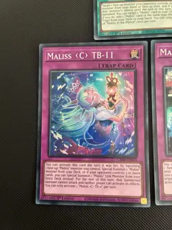 *Euro* Maliss C GWC-06 + TB-11 + Mirror - CRBR-EN023 - Super Rare - EU - LP - Image 4