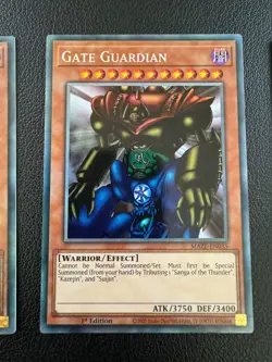Yugioh Gate Guardian MAZE-EN035 Collector's Rare 1st Edition NM - Image 2