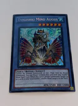 Yugioh Evigishki Mind Augus HA05-EN051 Secret Rare 1st Edition NM - Image 2