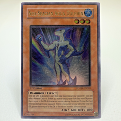 Yugioh Neo-Spacian Aqua Dolphin POTD-EN003 1st Edition Ultimate Rare - VLP-NM - Image 1