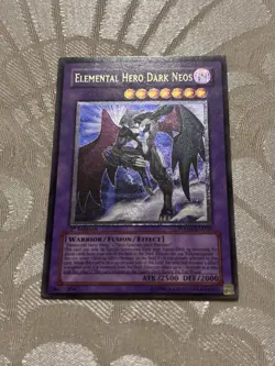 Yugioh - Elemental Hero Dark Neos POTD-EN033 Ultimate Rare 1st Edition LP - Image 1