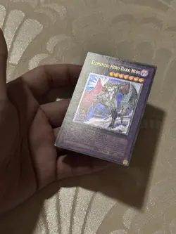 Yugioh - Elemental Hero Dark Neos POTD-EN033 Ultimate Rare 1st Edition LP - Image 2