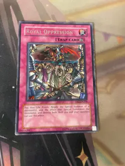 YUGIOH - ROYAL OPPRESSION - RARE - DB2 - MP - Image 1