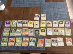 Lot Non-Holo/Foil Rare, Uncommon, WB promo Pokemon Cards Mewtwo - Image 1