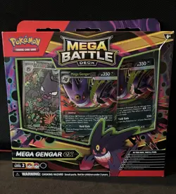 Pokemon TCG Mega Gengar Ex Battle Deck Factory Sealed 2025 New Trading Cards - Image 2