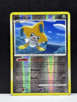 Pokemon TCG Jirachi Card 7/111 Reverse Holo Rising Rivals - Image 1