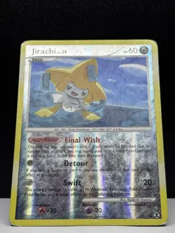 Pokemon TCG Jirachi Card 7/111 Reverse Holo Rising Rivals - Image 3