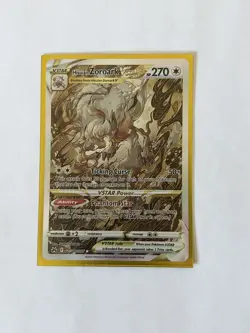 Pokemon TCG Crown Zenith: Hisuian Zoroark VSTAR Holo Ultra Rare Card GG56/GG70 - Image 1