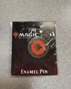 Set Of 5 Magic the Gathering Card Game Mana Logo Metal Enamel Pins NEW UNUSED - Image 5