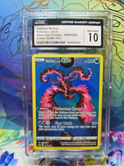 Galarian Moltres SWSH284 SWSH: Sword & Shield Promo Cards Holo - Image 1