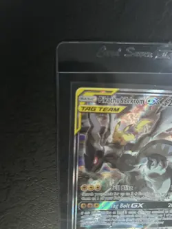 Pikachu & Zekrom GX SM168 Tag Team Sun & Moon Promo Holo Card Ungraded - Image 2